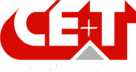 Logo CE T Telecommunications white